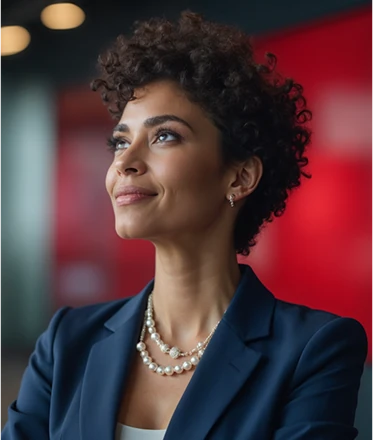 Professional confident woman