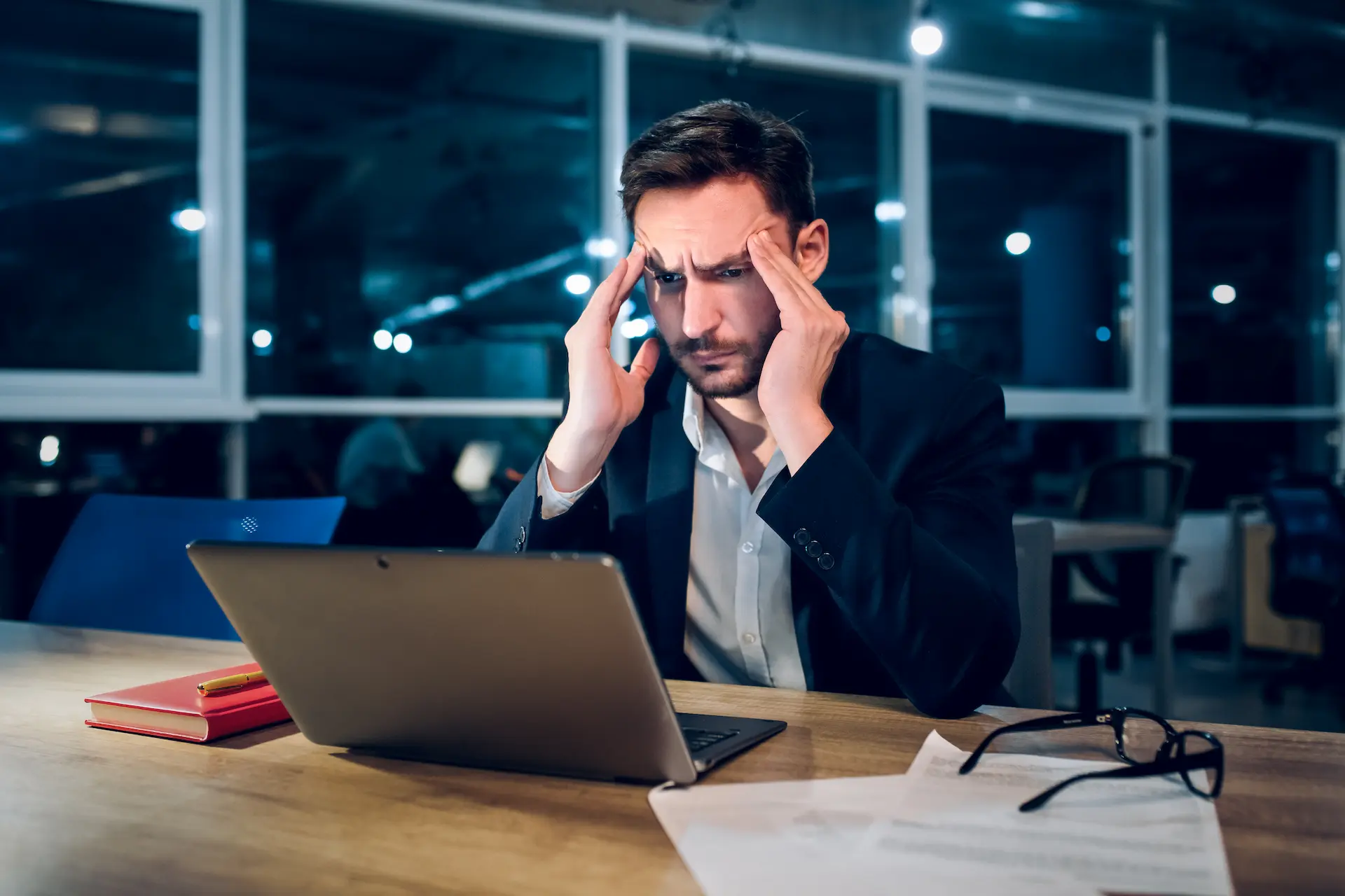 Stressed Out Full Desk Recruiter